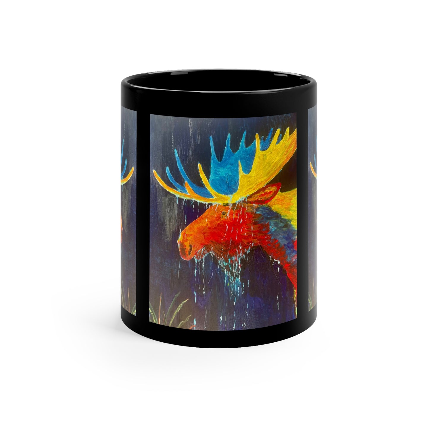 Black Coffee Mug, 11oz